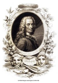 Voltaire le Dictionnaire philosophique, pensée critique des religions. Le mercredi 4 mai 2016 à Abbeville. Somme.  14H30